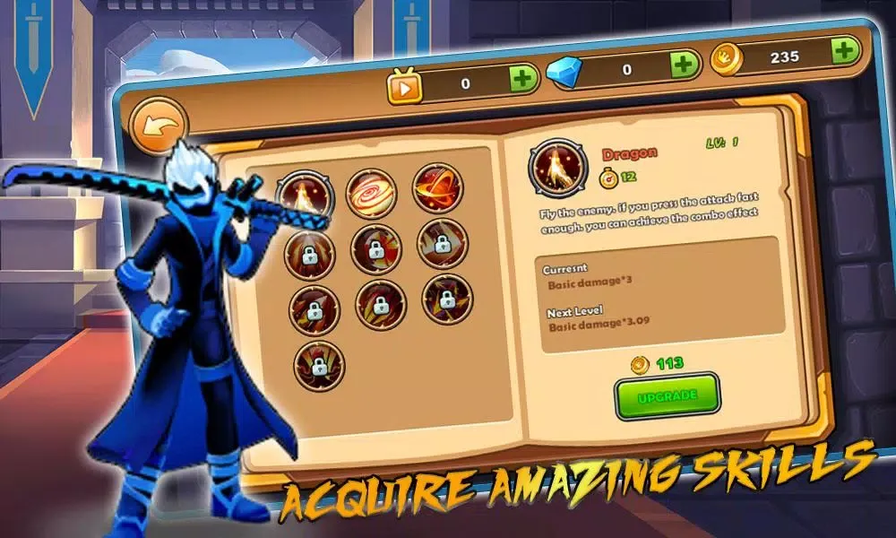 ภาพหน้าจอของ Stickman Legend – Ninja Warriors: Kingdom War