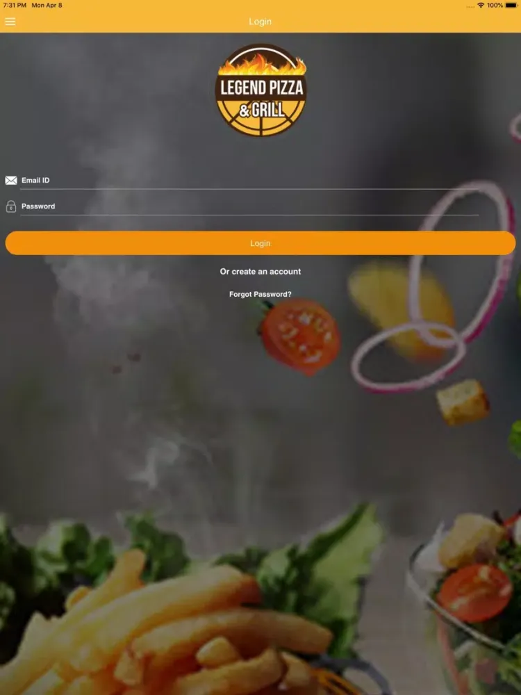 Captures d'écran de Legend Pizza Milford iPad 