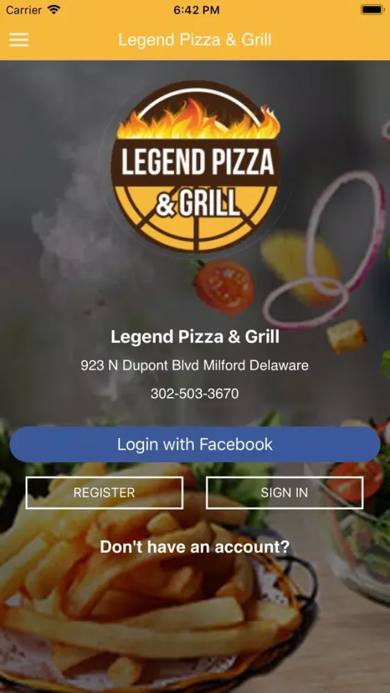 Captures d'écran de Legend Pizza Milford