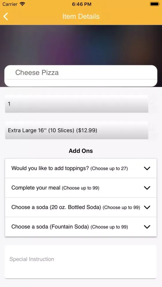 Captures d'écran de Legend Pizza Milford