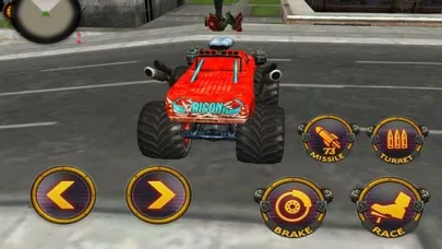 Tangkapan layar Robot Battle Car: CITY WAR