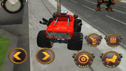 Tangkapan layar Robot Battle Car: CITY WAR