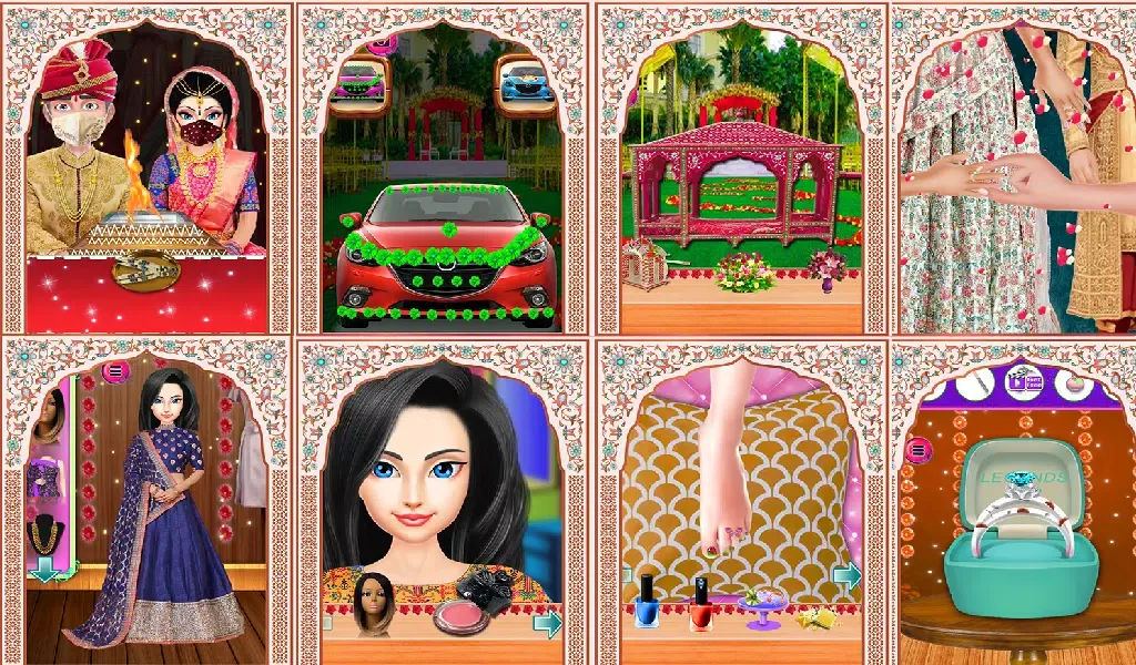 Capturas de pantalla de Big Fat Indian Couple Arranged
