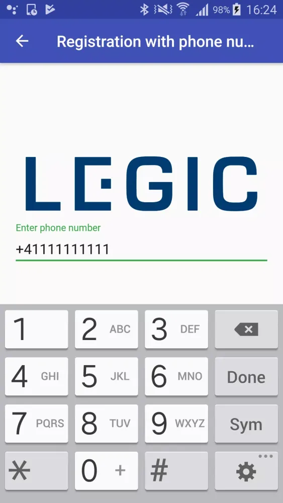 LEGIC EKA 스크린샷