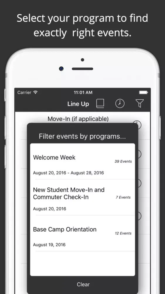 Anderson University Events Ekran Görüntüleri