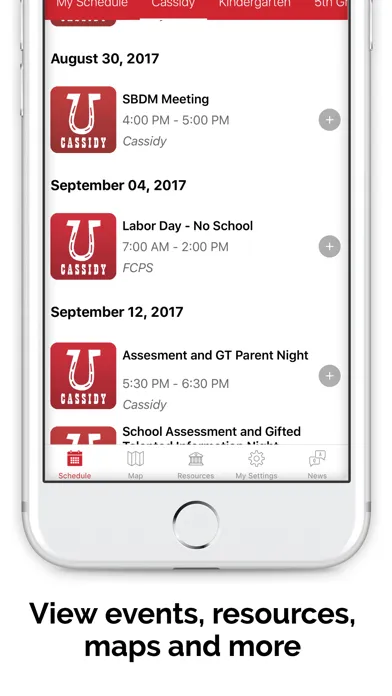Скриншоты My School App: Events, Resources, and more!