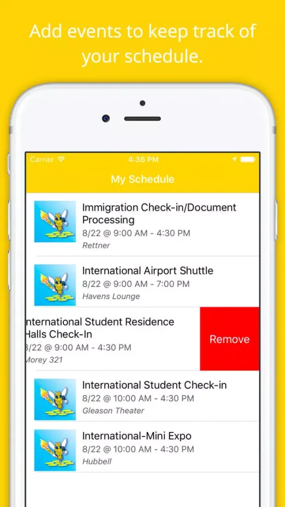 University of Rochester Orientation سکرین شاٹس