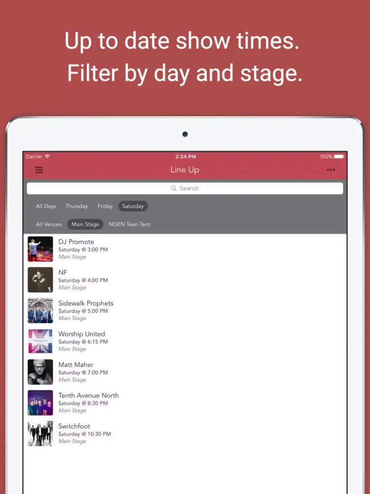 Rock the Desert 2016 - Soul on Fire iPad  स्क्रीनशॉट