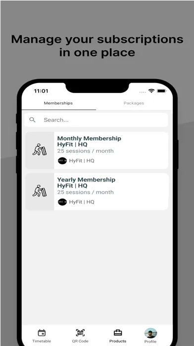 HyFit | HQ سکرین شاٹس