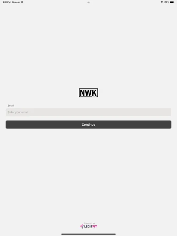 NWK Crossfit iPad  স্ক্রিনশট