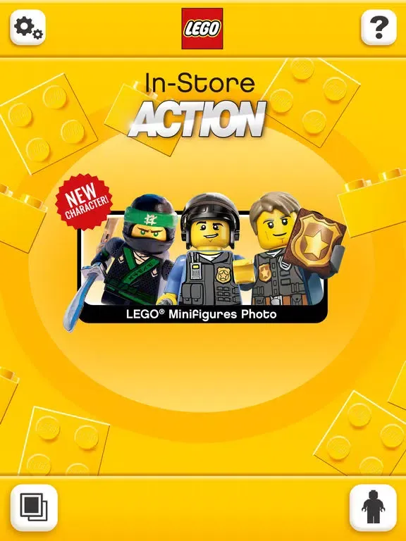 Tangkapan layar LEGO® In-Store Action iPad 