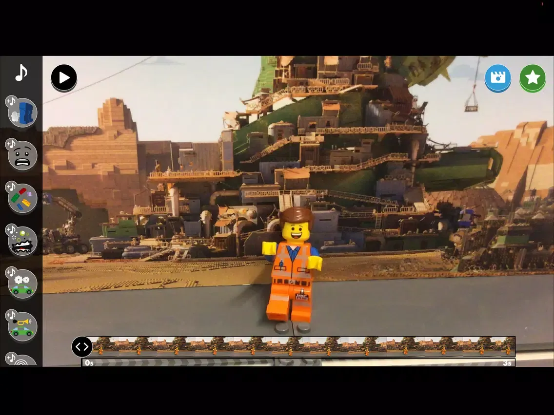 THE LEGO® MOVIE 2™ Movie Maker iPad  Screenshots