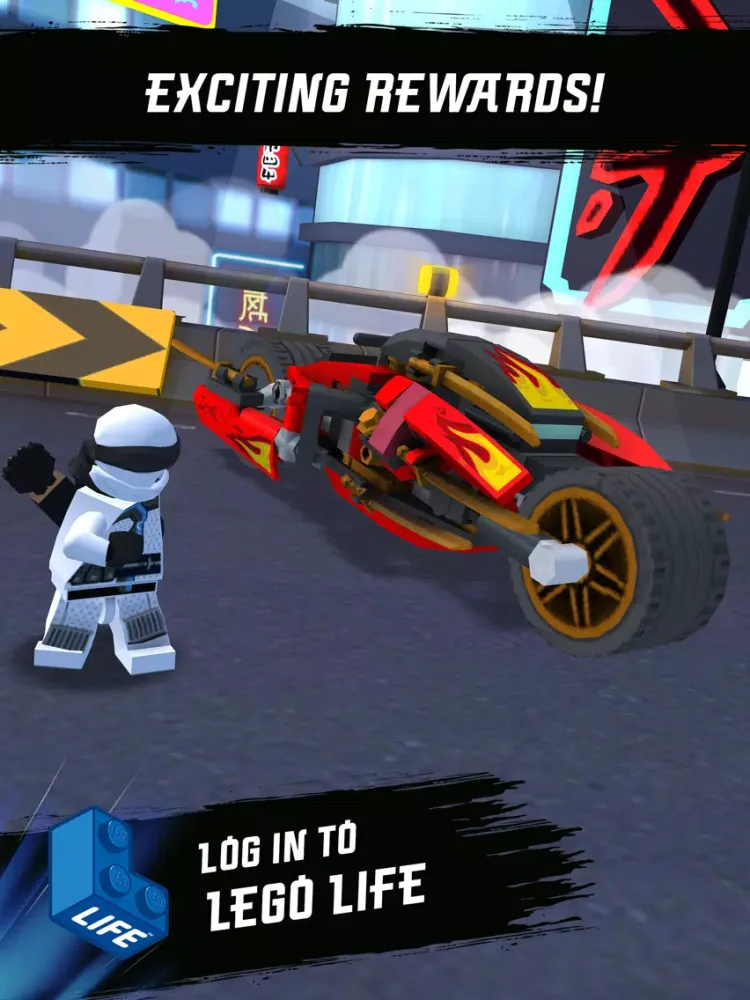 LEGO® NINJAGO®: Ride Ninja iPad  سکرین شاٹس