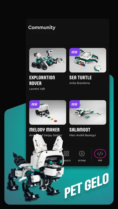 LEGO® MINDSTORMS® Inventor Screenshots