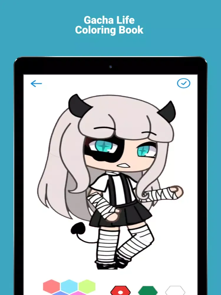 Zrzuty ekranu Gacha Coloring iPad 