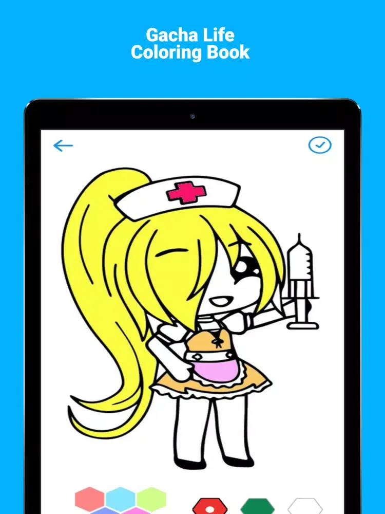 Zrzuty ekranu Gacha Coloring iPad 