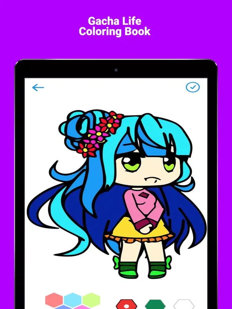 Zrzuty ekranu Gacha Coloring iPad 