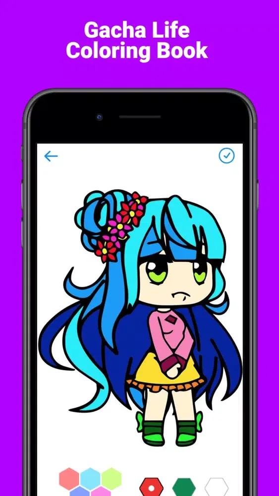Zrzuty ekranu Gacha Coloring