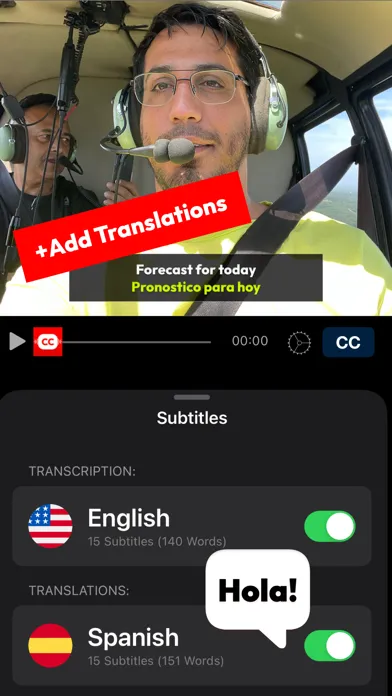 Subtitles AI: Video & Audio 스크린샷