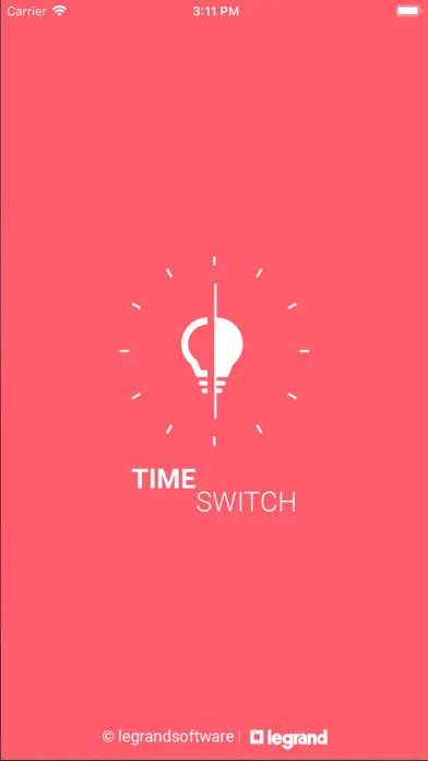 Capturas de tela do Legrand Time Switch