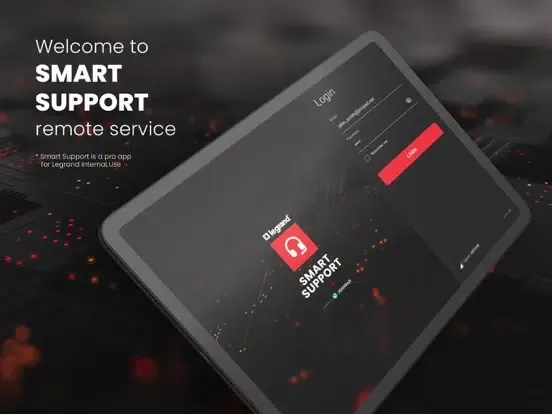 Screenshot di Smart Support Legrand iPad 