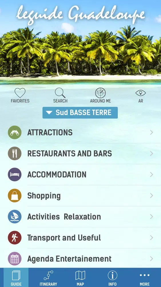 the guide Guadeloupe स्क्रीनशॉट