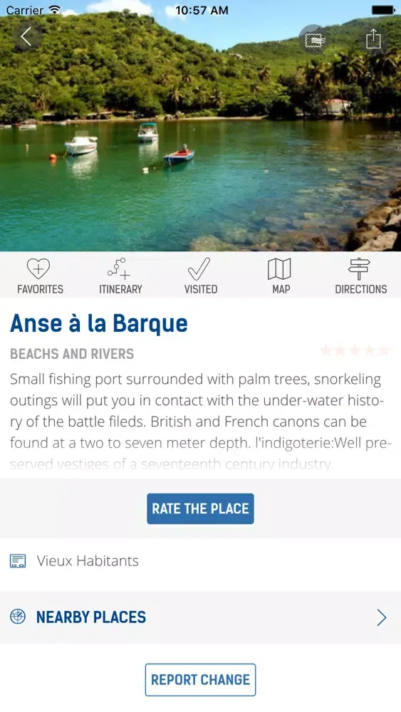 the guide Guadeloupe स्क्रीनशॉट