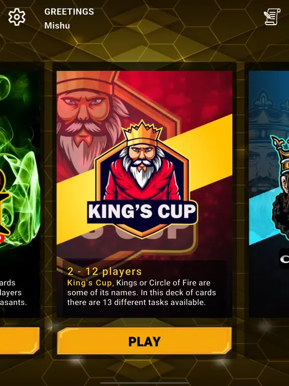 Capturas de tela do Drink Hub iPad 