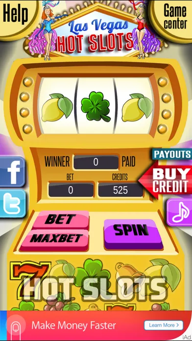 Las Vegas Hot Slots - Hit The Lucky Triple Seven To Win The Jackpot Screenshots