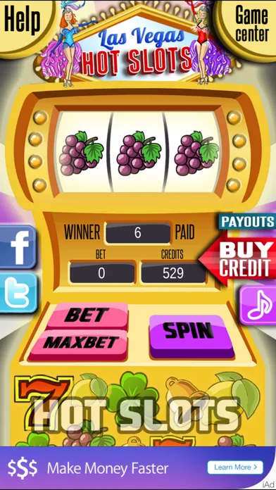 Las Vegas Hot Slots - Hit The Lucky Triple Seven To Win The Jackpot Screenshots