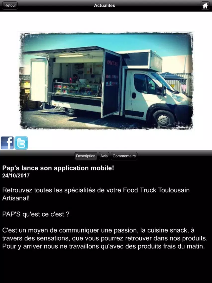 Pap's Food Truck iPad  Screenshots