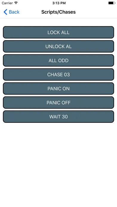 Lehigh DX3 Mobile Control Ekran Görüntüleri