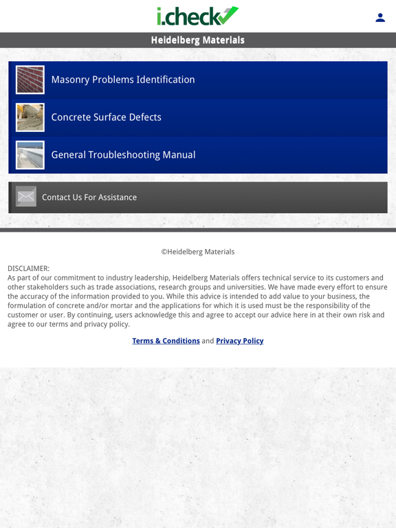 Screenshot di iCheck by Heidelberg Materials iPad 