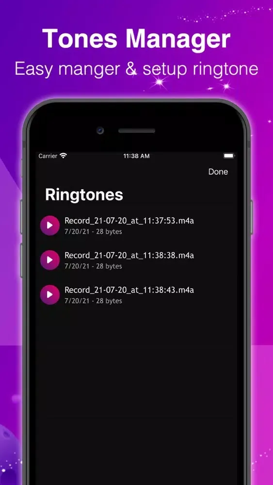 Ringtones for iPhone: Ringtone Ekran Görüntüleri
