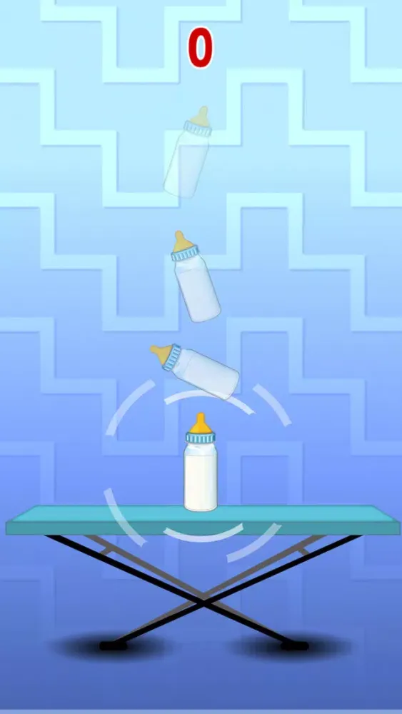 Ảnh chụp màn hình của Baby Bottle Flip - the most challenging game 2k17