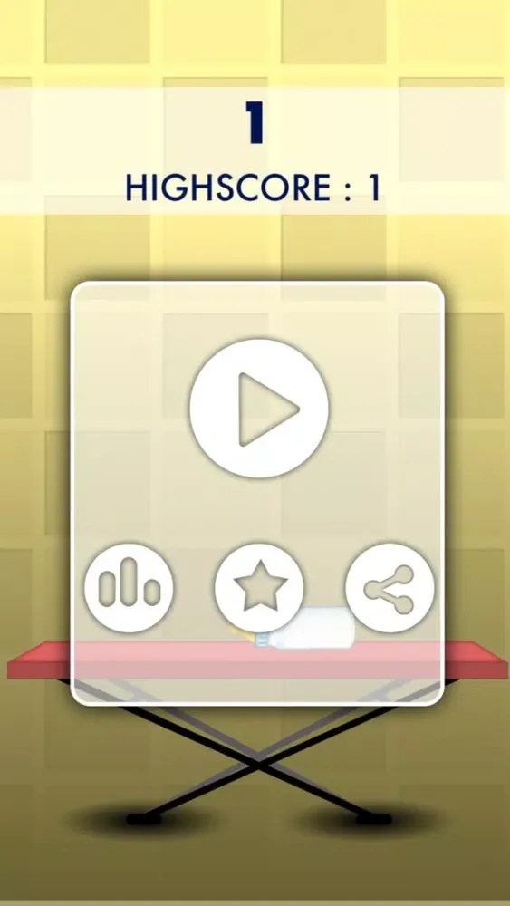 Ảnh chụp màn hình của Baby Bottle Flip - the most challenging game 2k17