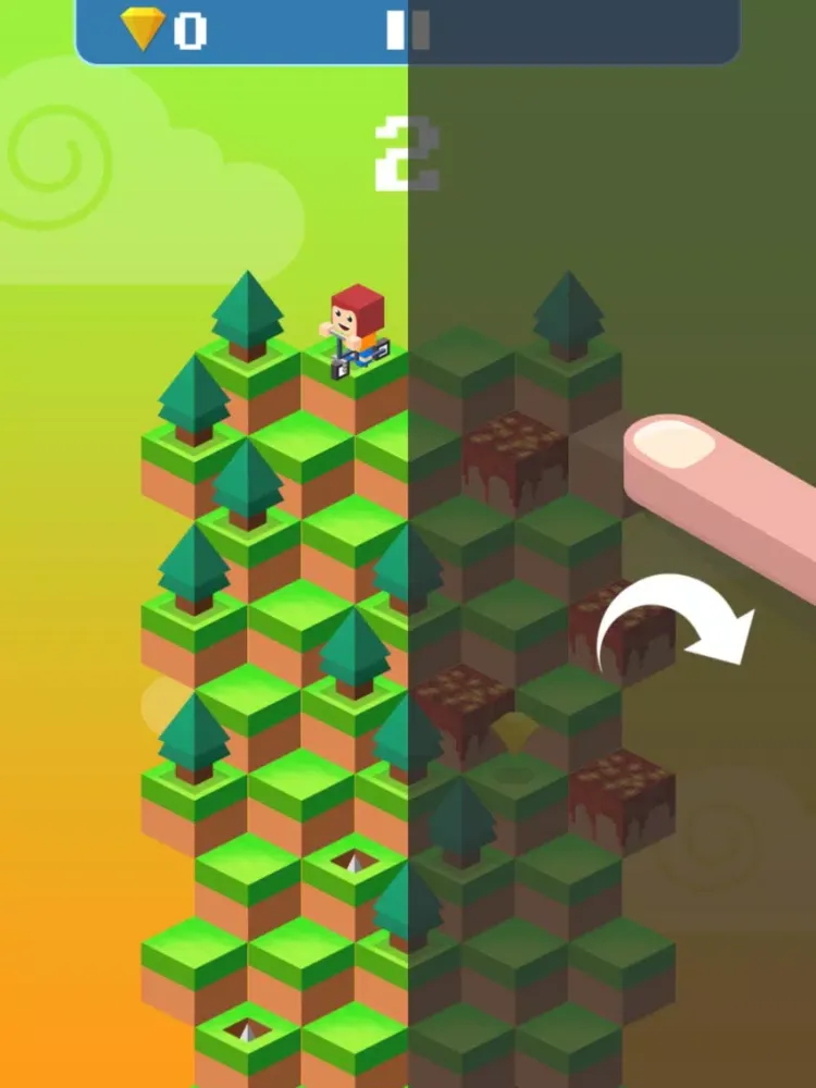 صور Super Mari Jump - MMX Hill Down Challenge iPad 