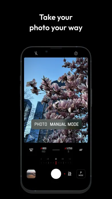 ภาพหน้าจอของ Leica LUX | Pro Photo Capture