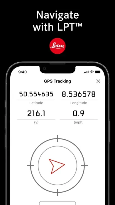 Tangkapan layar Leica Ballistics