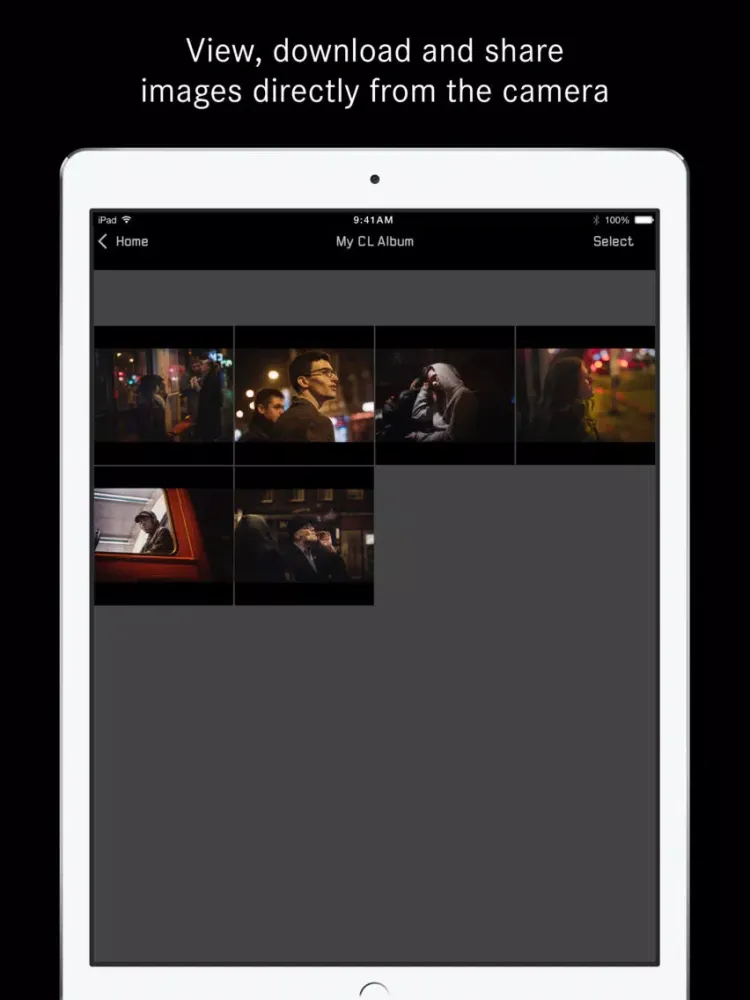 Leica CL iPad  스크린샷
