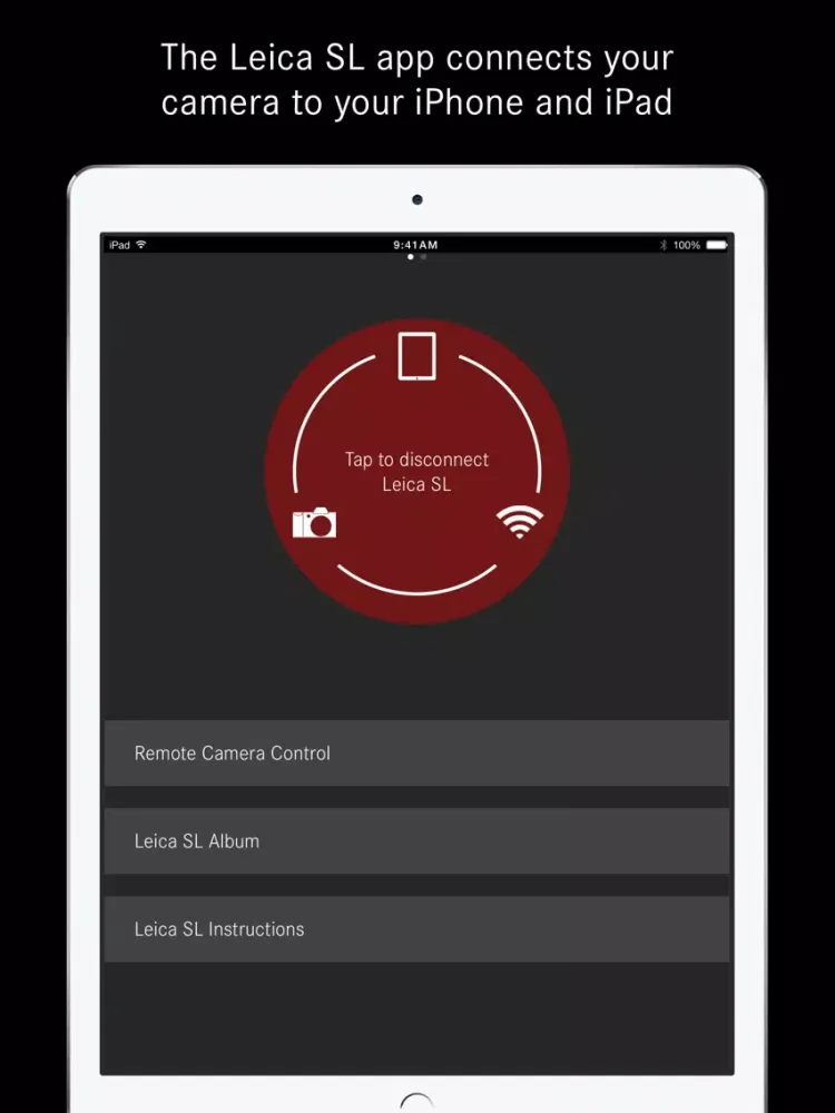 Leica SL iPad  স্ক্রিনশট