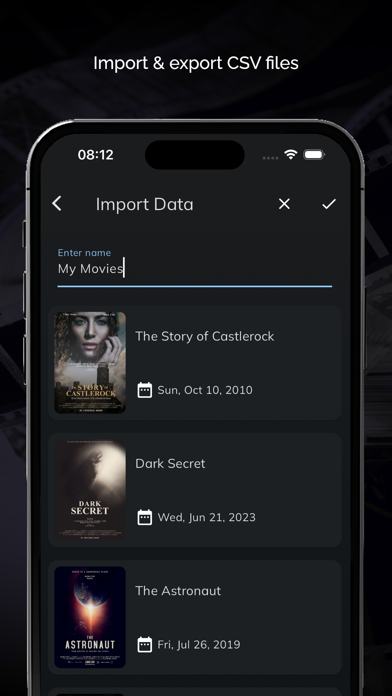 Capturas de pantalla de My Movie & DVD Collection