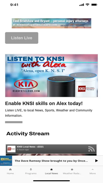 KNSI Radio AM 1450 & FM 99.3 Screenshots