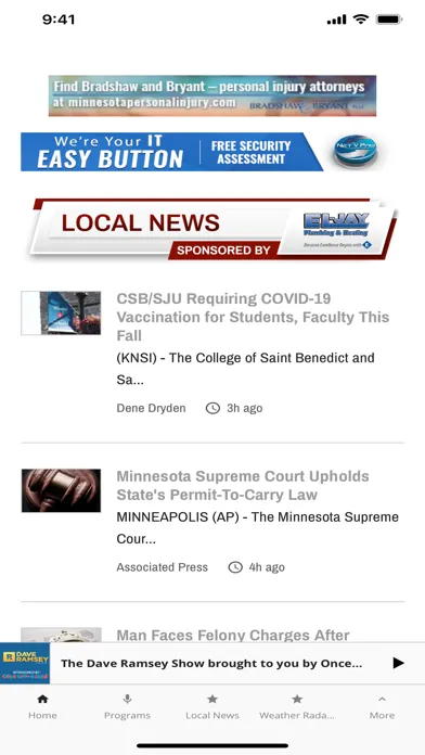 KNSI Radio AM 1450 & FM 99.3 Screenshots