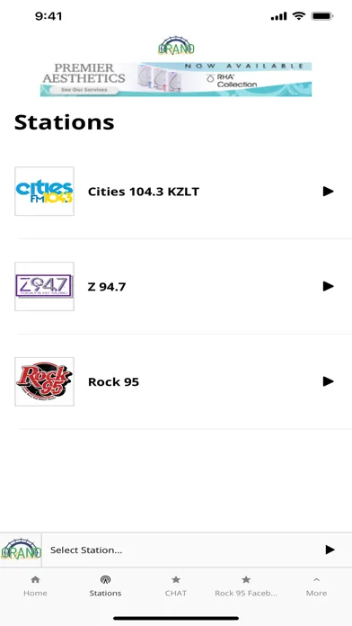 Grand Cities 104.3-Rock95-Z94 स्क्रीनशॉट