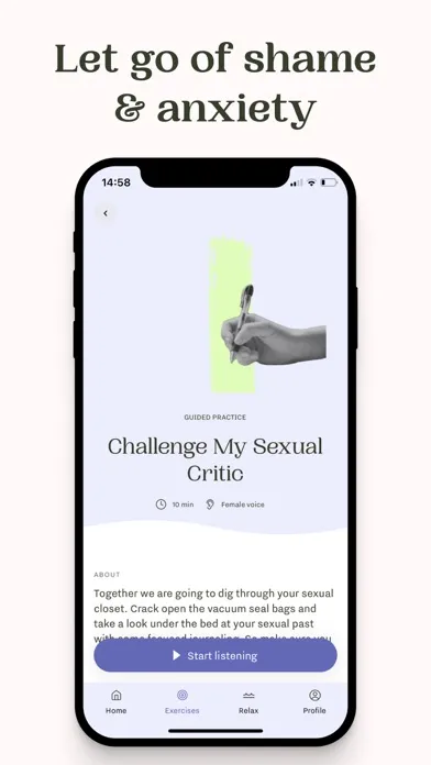Zrzuty ekranu Ferly: Intimacy & Relationship