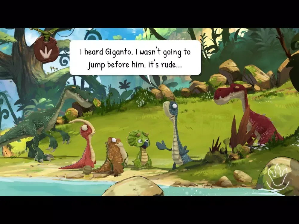 Ảnh chụp màn hình của Gigantosaurus, The Waterfall iPad 