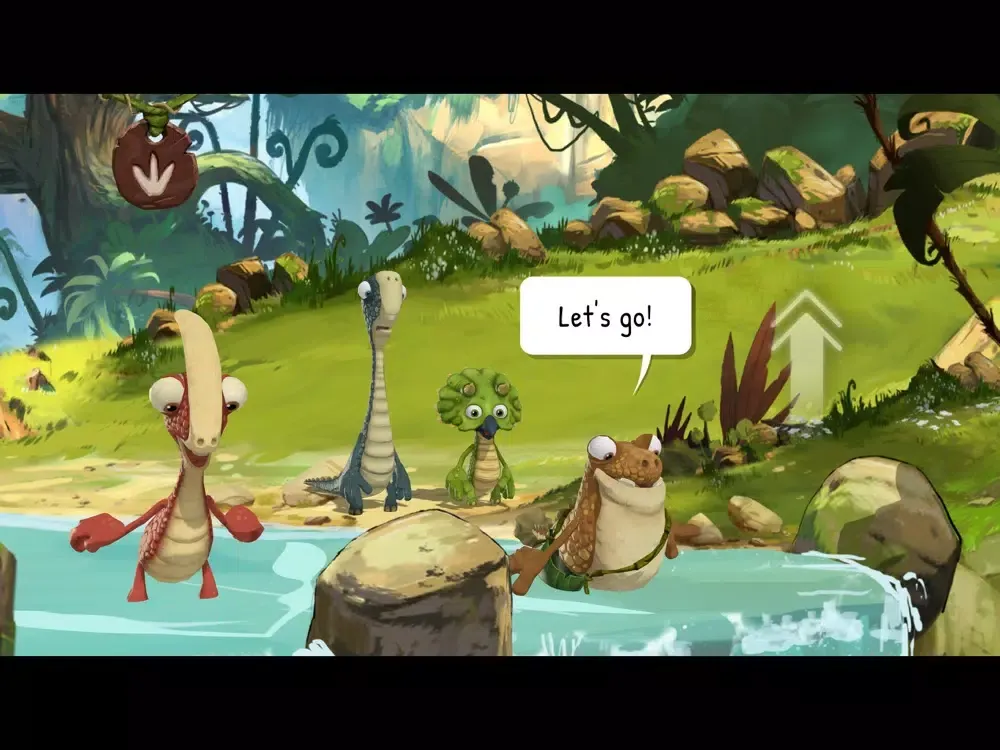 Ảnh chụp màn hình của Gigantosaurus, The Waterfall iPad 