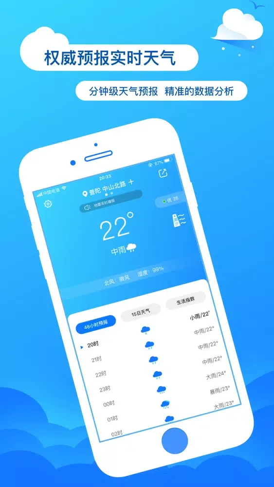Captures d'écran de 天气预报-WeatherForecast