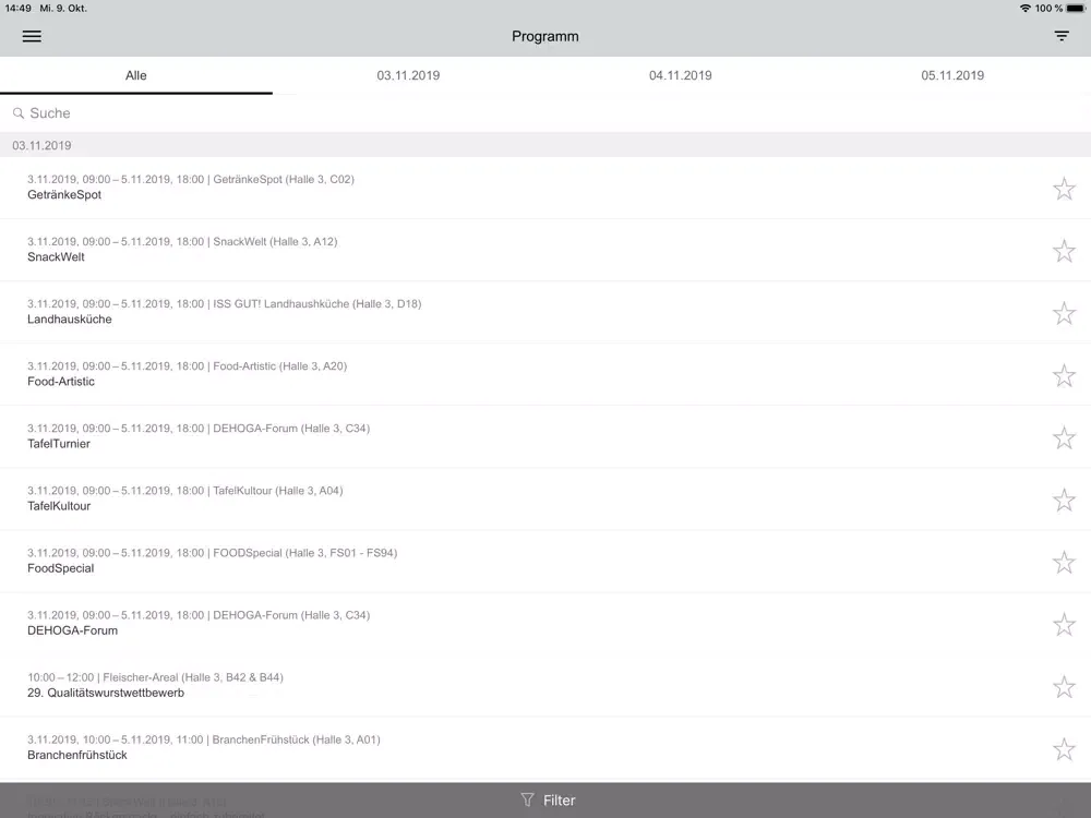 Capturas de pantalla de ISS GUT! 2019 iPad 